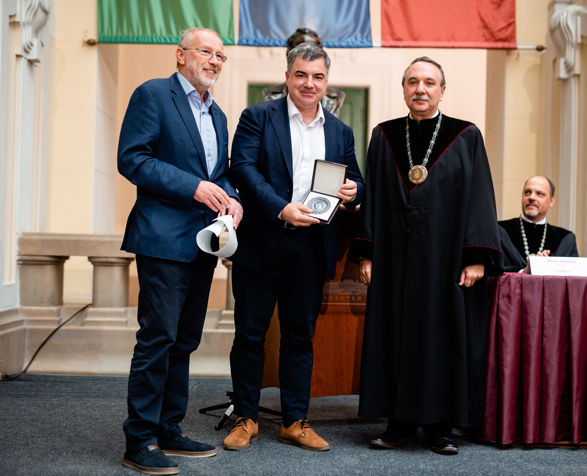 Professor Novoselov received the John von Neumann Professorship award